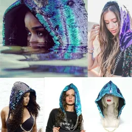 BERETS Y2K SYMPHONY GOTHIC PUNK STYLE MERMAID SLOMAID HAT Dark Big Bangee Hood Christmas Halloween Dress Up Cosplay