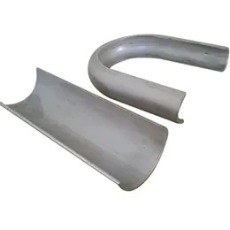 Anpassad bearbetning av Precision Cast Eloy Steel Pannor slitstarka plattor, inre och yttre böjning av slitsträcka täckplattor för panntillbehör