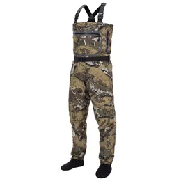 Outdoor Shirts Bassdash Veil Camo Chest Stocking Foot and Boot Foot Fishing Hunting Waders for Men Breathable and Ultra Lightweight in 13 Sizes 230810