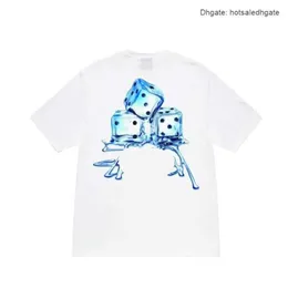 Luxusmodemarke SY Klassisches Herren- und Damen-T-Shirt Engel Kaninchen Dinosaurier Würfel 8 Ball Kurzarm-T-Shirt IGEN