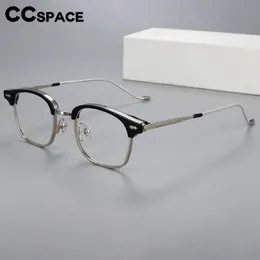 نظارات القراءة R49425 Ultralight البلاستيك نصف إطار نظارة القراءة 100 200 300 الرجال الأزياء الأزياء النظارات