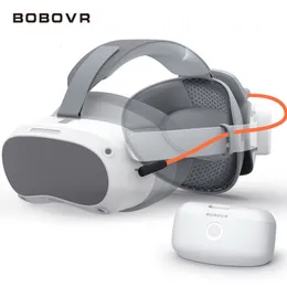 VR/AR AccessORISE BOBOVR P4バッテリードックPICO 4 VRヘッドセット5200MAH磁気バッテリーパックPico 4 Pro Accessories 230809