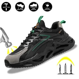 ブーツ断熱6kV電気技師安全靴メンズワークセーフティブーツプラスチックトーワーキングスニーカーアンチスタブアンチスマッシュワークブーツ男性230809