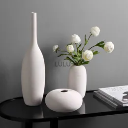 Biała sztuka ceramiczna dekoracja wazonów kwiatowych Dekoracja domu