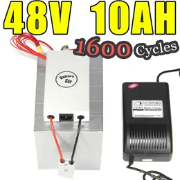 48V 10AH LifePo4電気自転車用バッテリーパックスクーターEBIKE 500W用バッテリー