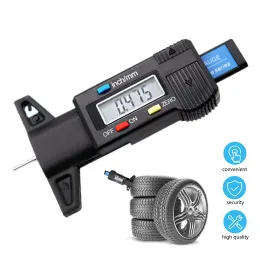 Partihandel Vernier Calipers Tire Wear Detection Mätverktyg Bildäck Tread Djuptjocklek Mätare LL