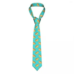 Bow Ties Dog Cog Tradition American Food Men Necktie Passion Polyester 8 Cm Classic Neck Tie لإكسسوارات Gravatas Party