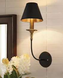 Wall Lamp American Retro Vintage Indoor Lighting Bedside Lamps Lights For Home 110V/220V E14