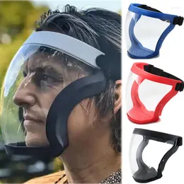 Motorradhelme, transparente Sicherheitsmaske, winddicht, Anti-Beschlag-Maske, Gesichtsschutzbrille, Küchenschutz, Spritzschutz