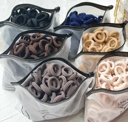 20/50PCS Dzieci elastyczne opaski do włosów dziewczyny słodycze scrunchie gumka gumka dla dzieci