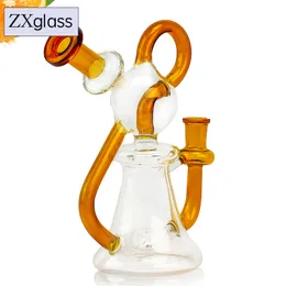 Glass Dab Oil Rigs Nail Ice Bong Delicatezza Tubi in vetro di fumatori Bubbler Mini Tubi per l'acqua in vetro con chiodo a ciotola da 14 mm