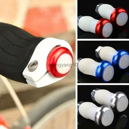 Bike Lights 2pcs Bike Handlebar Light LED Bicycle Light Turn Signal Cycling Handle Bar End Plug Safty Warning Indicator Lamps Adjustable HKD230810