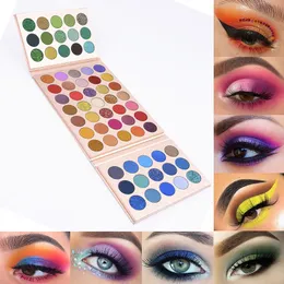 Eye Shadow Veronni 65 Colors Eyeshadow Palette Colorful Makeup Set High Pigment Shimmer Matte Glitter Pro Bright Kit 230809