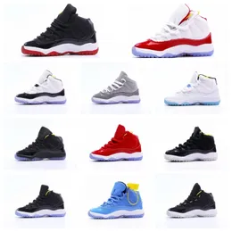 2023 infant designer children basketball kids shoes baby 11 11s XI Cherry Bred Cool Grey Concord Unc Jumpman Win Like for toddler sneakers fashion tennis shoe 23-35