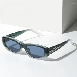 Солнцезащитные очки в стиле маленькая рама модная 86573 личность универсальная модная уличная пография UV400