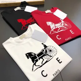 Designer Mens Womens T-Shirts correct Summer carriage Letters Print T Shirt Apparel Clothing men tshirt Shirts Tees Round Neck Loose Women Short Sleeves Tees