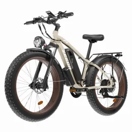 工場供給Zeegr Electric Bicycle 26インチ48V 1000Wデュアルモーター高速パワフルエビケットタイヤマウンテンエレクトリックバイク
