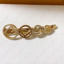 الذهب تضمين الزركون دوائر غير متناظرة مقاطع الشعر الأبجدية barrettes ، مجوهرات مصممة ، هدايا عيد الحب عيد الحب