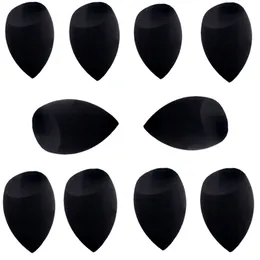 Sponki aplikatorzy bawełna 10pcs Lot Black Beauty Makeup kosmetyczny Blender Blender Sponge Foundation Powder