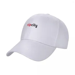 Ball Caps R.i.p City Baseball Cap Luxury Man Hat Hats Big Size For Women'S