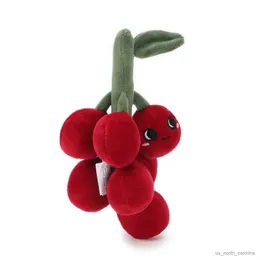Gefüllte Plüschtiere 10 cm gefüllte Früchte Paradise Serie Rote Trauben Baby Sooth Plush Toys R230810