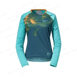 Cycling Shirts Tops women Downhill Jerseys Mountain Bike MTB Shirts Offroad DH Motorcycle Jersey Motocross Sportwear Clothing Bike Hpit 230810