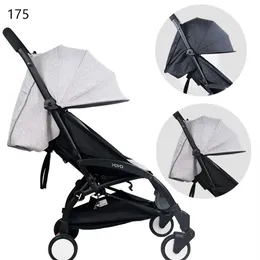 175 grader barnvagnstillbehör för Babyzen Yoyo Yoya sittplatser Sun Shade Cover Back Bick Pocket Hood Madrass för Yoyo 201319e