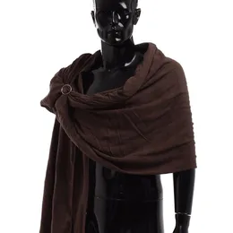 Scarves Men Medieval Scarf Hood Brown Black Blue Wrap Cloak Primitive Neckerchief Sjaal Middle Ages Mittelalter Shoulder Cowl 230810