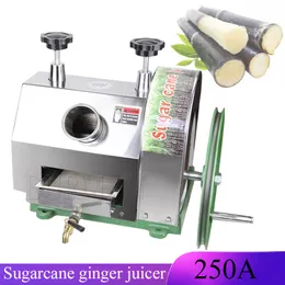 2023 Desktop Hand rostfritt stål Cane-Juice Squeezer Small Sockercane Machine Manual Sugar Cane Extractor