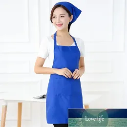 High-end Colorful Cooking Apron Kitchen Cooking Keep the Clothes Clean Sleeveless and Convenient Custom Gift Adult Bibs Universal