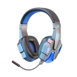 SY-T830 Wireless Bluetooth Luminous Game Music Dual Mode Headphones ENC Noise Cancelling Pluggable Mic 3D Space Sound Headset