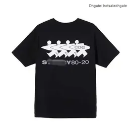 高級ファッションブランドSYクラシックメンズアンドレディースTシャツエンジェルウサギ恐竜ダイス8ボール半袖ティーX3SX