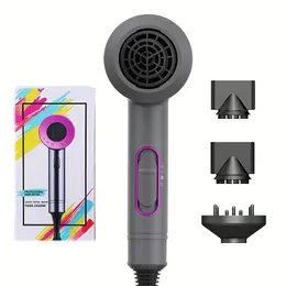 1800W Professional Ionic Salon Hair Dryer- 빠른 건조, 저음, 2 노즐 1 디퓨저 - 집에 적합, 살롱 여행에 적합합니다!