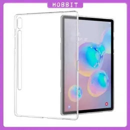 Transparent Case For Samsung Galaxy Tab S8 Ultra X900 / X906 14.6 Inch Tablet TPU Protective Cover Scratch Resistant Back Shell