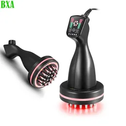 Other Massage Items 7 Mode Meridian Electronic Warm Brush Slim Device Microcurrent Infrared Body Detoxification Massager Promote Blood Relax Guasha 230809