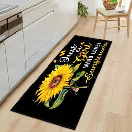 Mattor 3d Sunflower Kitchen Mattan