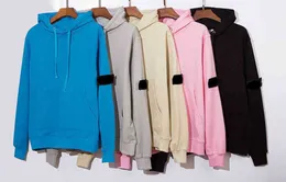 Varumärke män Turn-ner krage vindbrytare blixtlåsspatchar jackor som kör sport hoody jogger casual coat rörelse ström 665