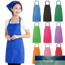 factory outlet Colorful Cooking Apron Kitchen Cooking Keep the Clothes Clean Sleeveless and Convenient Custom Gift Adult Bibs Universal