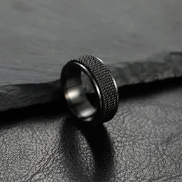 Cool Design Good Lucky Turnable Stainless Steel Ring Jewelry for Men Gift