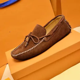 حذاء سائق رئيسي سائق Loafer مصمم Men Arizona Hockenheim متسكعون منقوشون من جلد الأزياء البغال Derby الحذاء غير الرسمي الحذاء 38-46 MKJIII000001