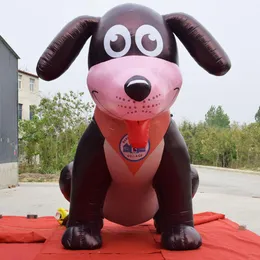 卸売カスタムジャイアントインフレータ可能な子犬犬ペットショップやペット病院のための漫画モデル広告