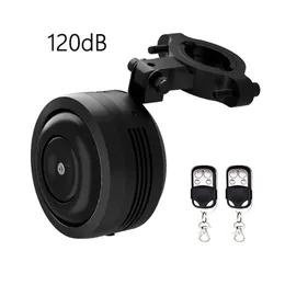 Cykelhorn USB -laddning Bicycle Bell Electric Horn Alarm SERS för M365 Motorcykel Scooter MTB Styret Säkerhet Antitheft 230811