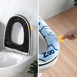 Okładki toaletowe osłony podkładka wodoodporna wygodna miękka mata najbliższa łazienka O-Shape Bidet Akcesoria