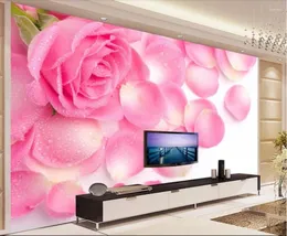 Обои CJSIR Custom Wallpaper Beautiful HD Letals Living Room TV фоновая стена стены дома украшение роспись 3D