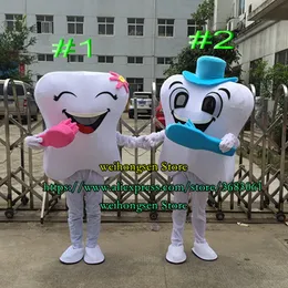 Hot Sales EVA Material Healthy Teeth Mascot Costume Cartoon Set Role Play Advertising Game Holiday Gift Adult Size 636