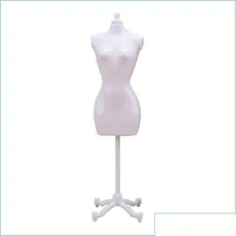 Hangers Racks Female Mannequin Body With Stand Decor Dress Form Fl Display Seam Model Jewelry Drop Delivery Brhome Otqvk Home Gard Dhnpg