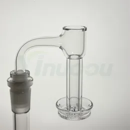 DHL Yinuoou Full Weld Smoking XL Terp Slurper Quartz Banger With Clear Grid Dish 10mm 14mm 18mm Beveled Edge Smoke Nails For Glass Water Bong Dab Rigs Pipes