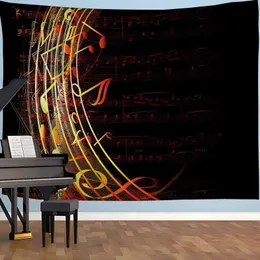 Cameses Estetik Duvar Sanat Dekoru Hediye Boyama Müzik Notları Goblen Piyano Uygulama Odası Duvar Asma Oda Dekoru