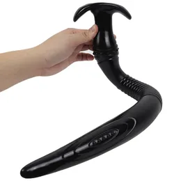 Anal Toys Super Long Anal Plug Dildos Stimulate Anus and Vagina Soft Anal Dilator Penis Big Butt Plug Phallus Sex Toys for Women and Men 230810