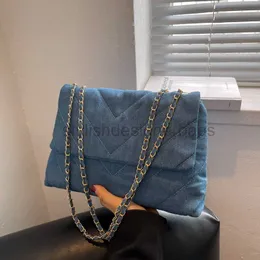 Axelväskor populära kvinnors väska 2022 sommar ny kvinnors väska koreansk version enkel trend crossbody väska kedja casual axel bagstylishdesignerbags